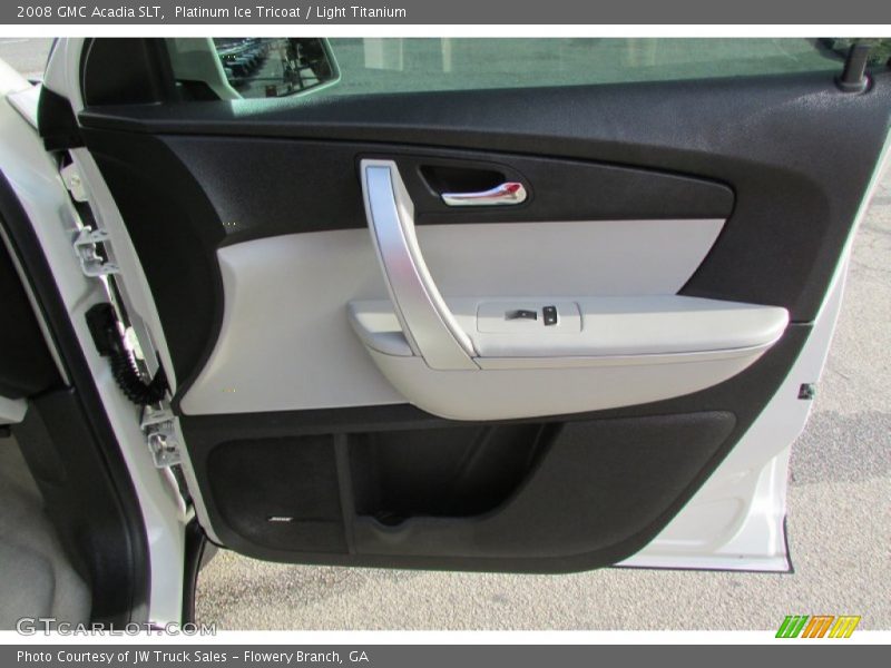 Platinum Ice Tricoat / Light Titanium 2008 GMC Acadia SLT