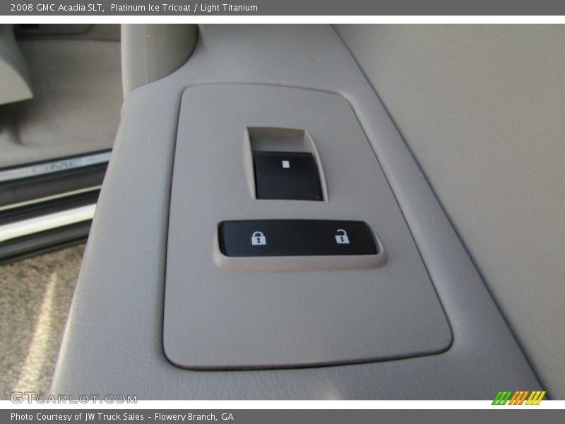 Platinum Ice Tricoat / Light Titanium 2008 GMC Acadia SLT