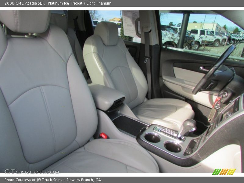 Platinum Ice Tricoat / Light Titanium 2008 GMC Acadia SLT