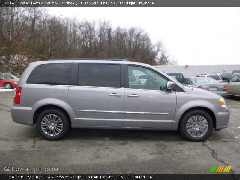 Billet Silver Metallic / Black/Light Graystone 2014 Chrysler Town & Country Touring-L