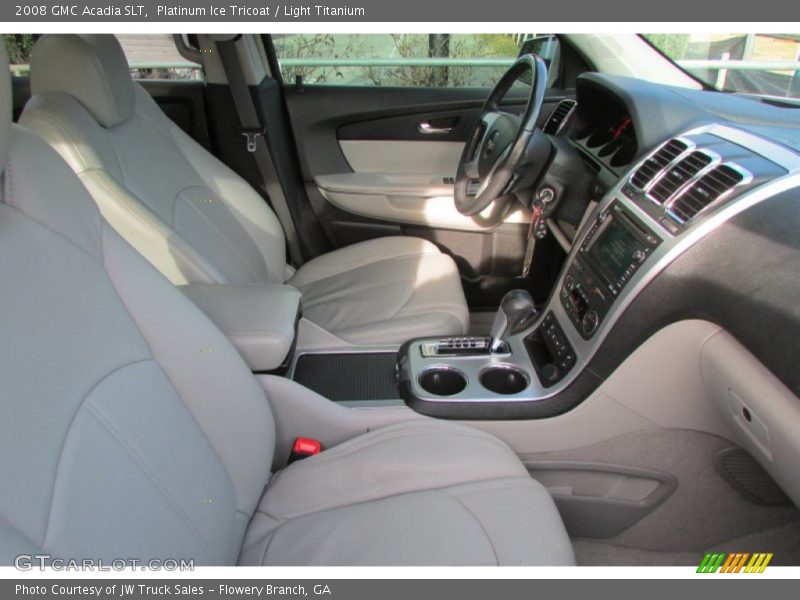 Platinum Ice Tricoat / Light Titanium 2008 GMC Acadia SLT