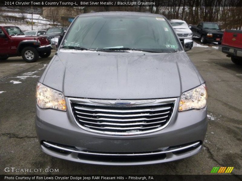 Billet Silver Metallic / Black/Light Graystone 2014 Chrysler Town & Country Touring-L