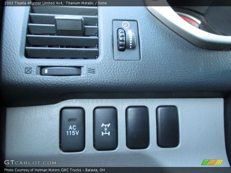 Titanium Metallic / Stone 2003 Toyota 4Runner Limited 4x4