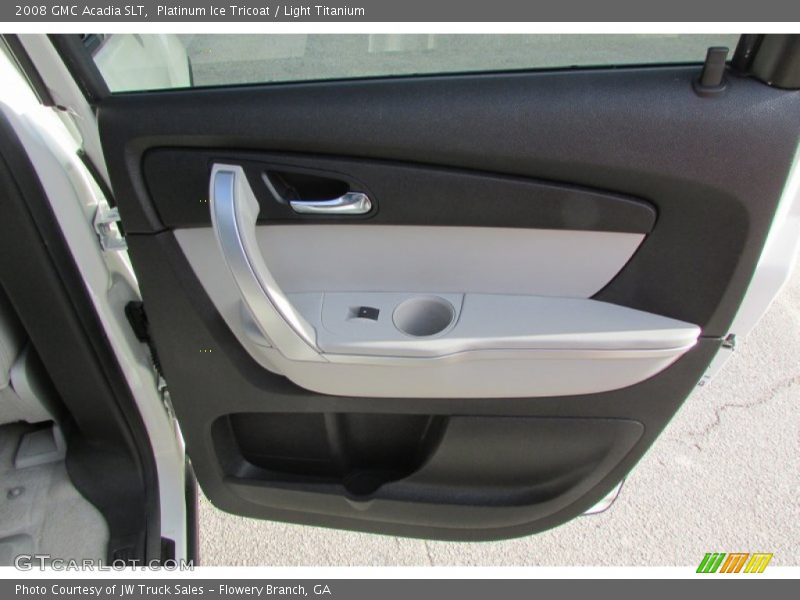 Platinum Ice Tricoat / Light Titanium 2008 GMC Acadia SLT