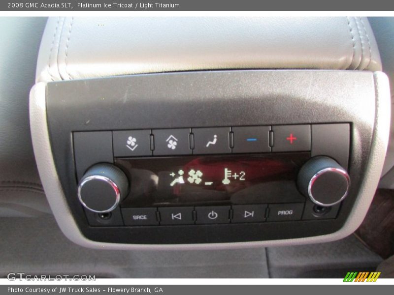Platinum Ice Tricoat / Light Titanium 2008 GMC Acadia SLT