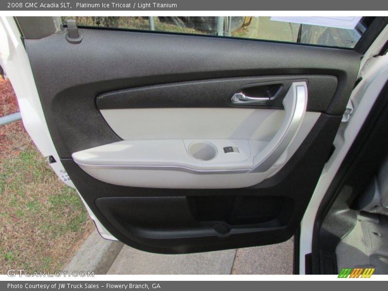 Platinum Ice Tricoat / Light Titanium 2008 GMC Acadia SLT