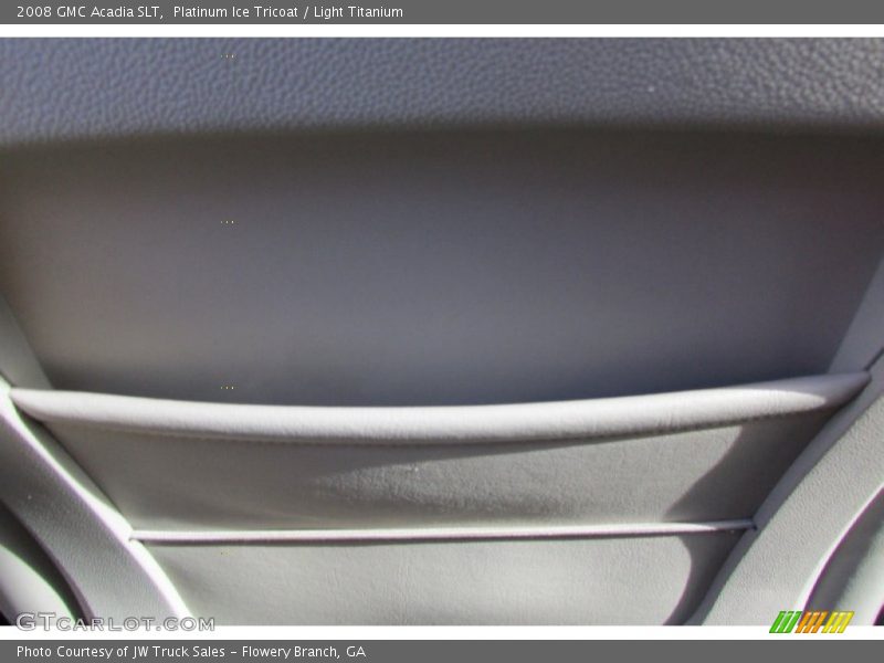 Platinum Ice Tricoat / Light Titanium 2008 GMC Acadia SLT