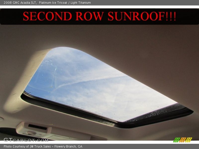 Platinum Ice Tricoat / Light Titanium 2008 GMC Acadia SLT