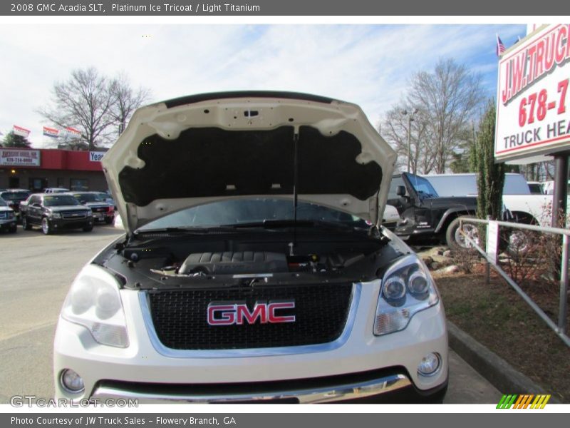 Platinum Ice Tricoat / Light Titanium 2008 GMC Acadia SLT