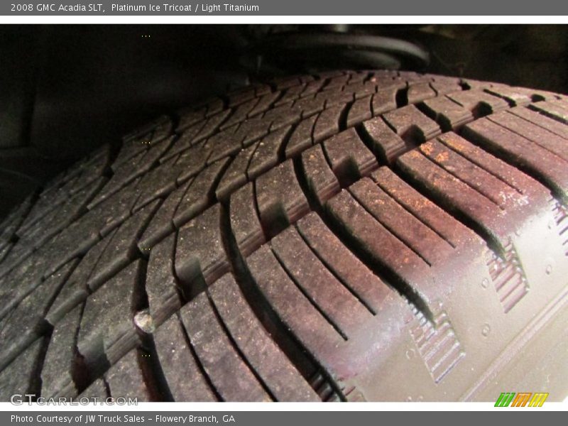 Platinum Ice Tricoat / Light Titanium 2008 GMC Acadia SLT
