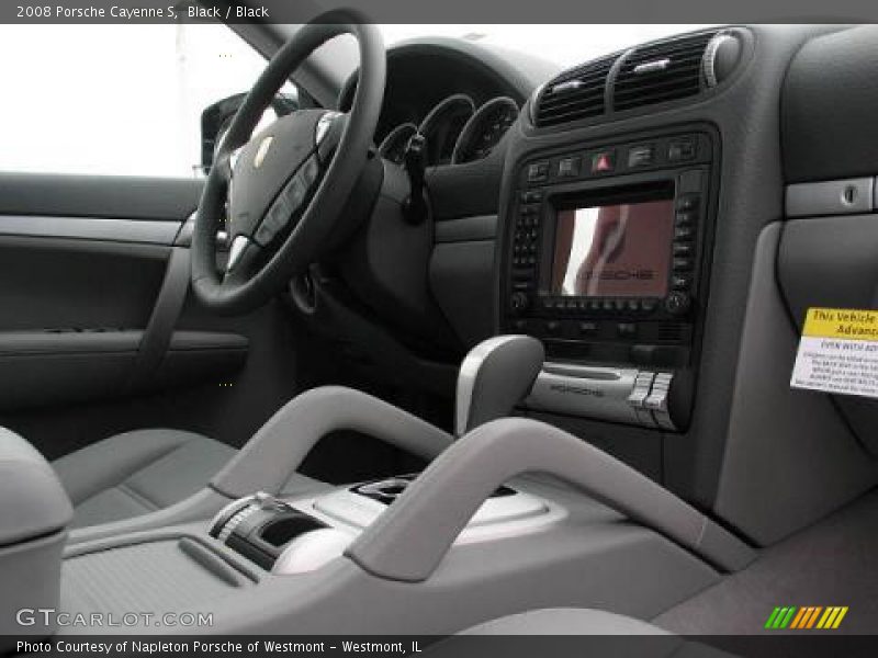 Black / Black 2008 Porsche Cayenne S