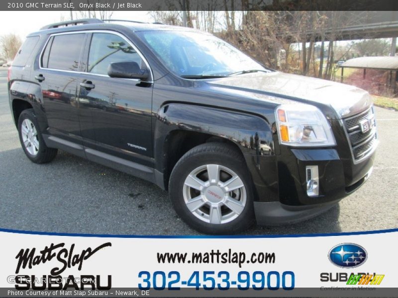 Onyx Black / Jet Black 2010 GMC Terrain SLE