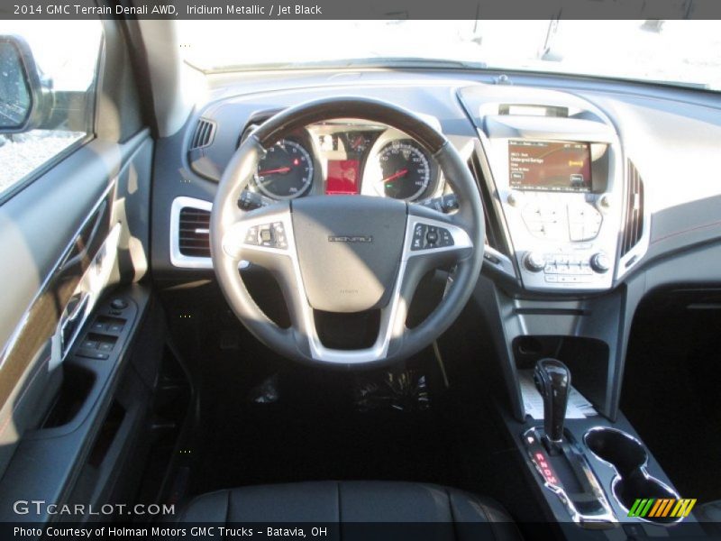Iridium Metallic / Jet Black 2014 GMC Terrain Denali AWD