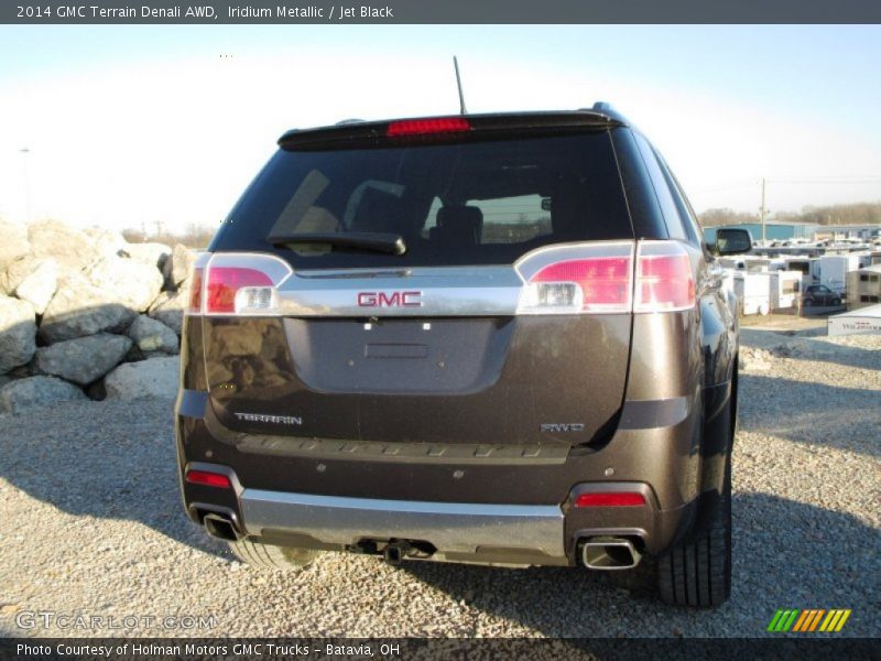Iridium Metallic / Jet Black 2014 GMC Terrain Denali AWD
