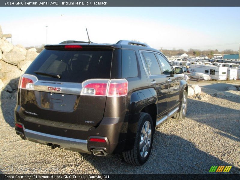 Iridium Metallic / Jet Black 2014 GMC Terrain Denali AWD