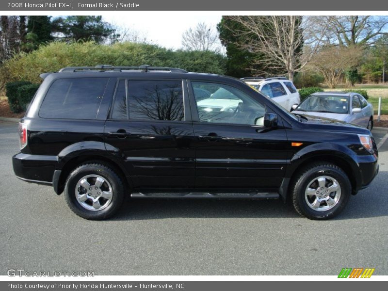 Formal Black / Saddle 2008 Honda Pilot EX-L