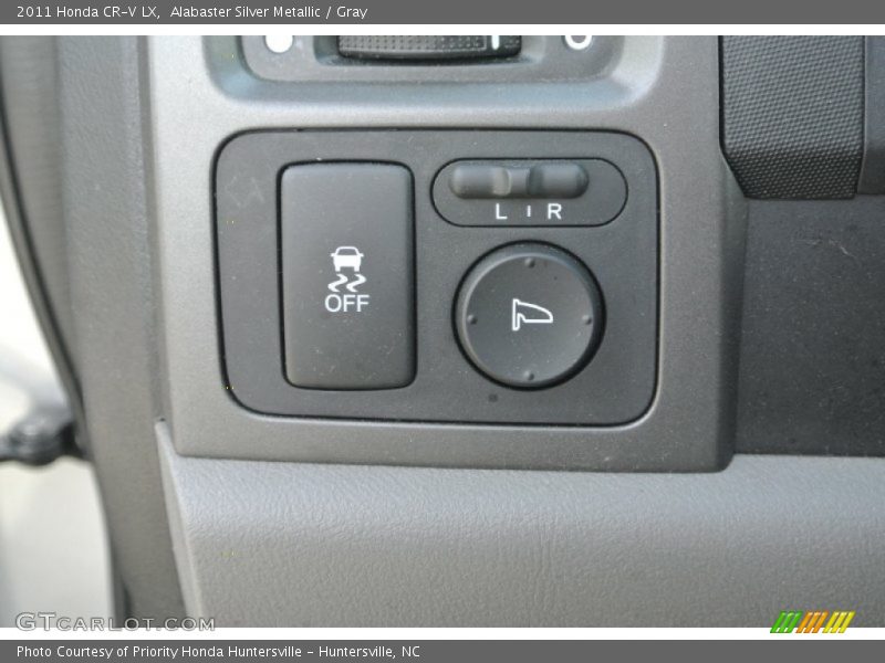 Alabaster Silver Metallic / Gray 2011 Honda CR-V LX