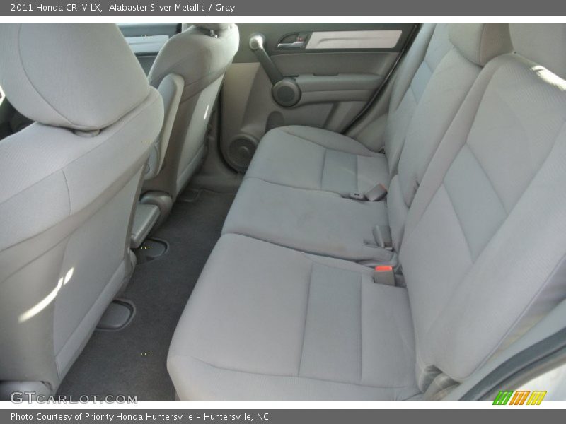 Alabaster Silver Metallic / Gray 2011 Honda CR-V LX
