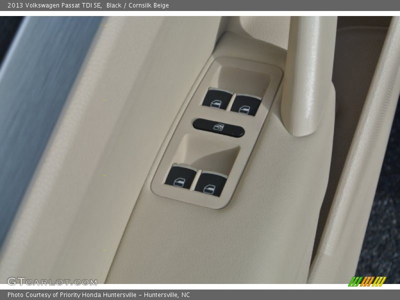 Black / Cornsilk Beige 2013 Volkswagen Passat TDI SE