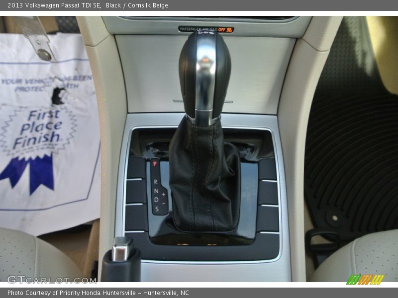Black / Cornsilk Beige 2013 Volkswagen Passat TDI SE