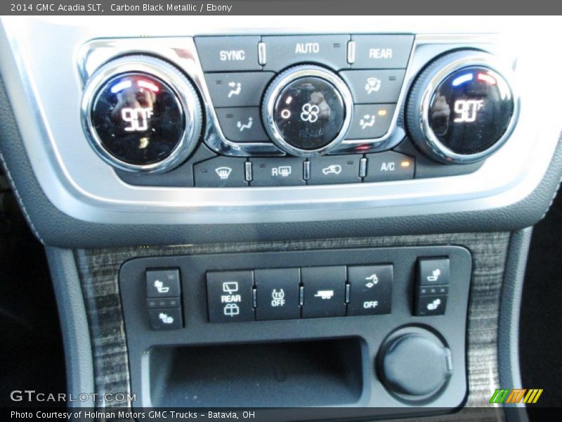 Carbon Black Metallic / Ebony 2014 GMC Acadia SLT