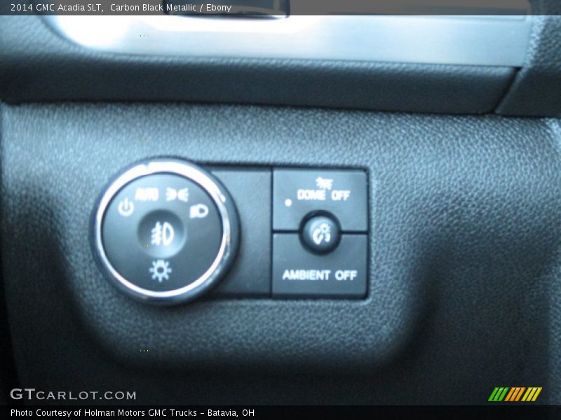 Carbon Black Metallic / Ebony 2014 GMC Acadia SLT