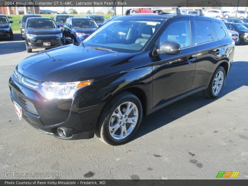 Labrador Black Pearl / Black 2014 Mitsubishi Outlander GT S-AWC