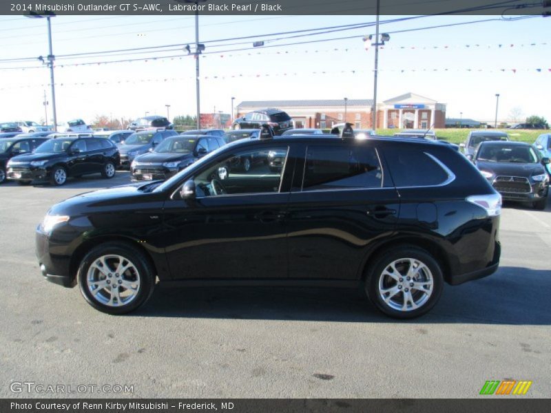 Labrador Black Pearl / Black 2014 Mitsubishi Outlander GT S-AWC