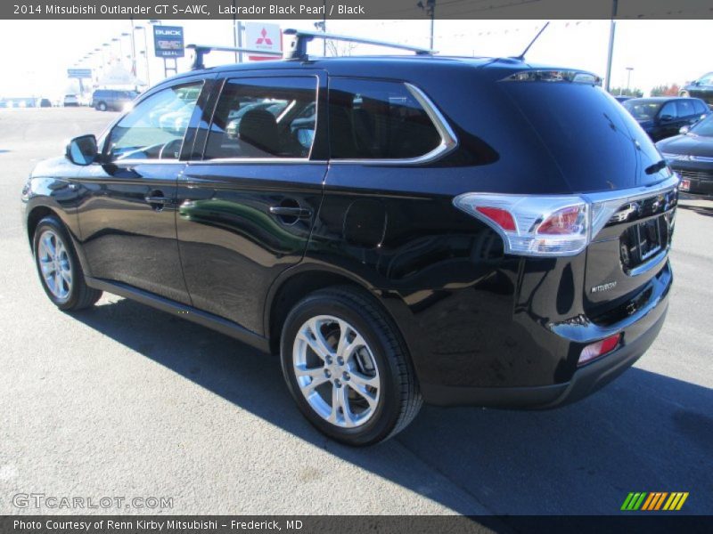 Labrador Black Pearl / Black 2014 Mitsubishi Outlander GT S-AWC