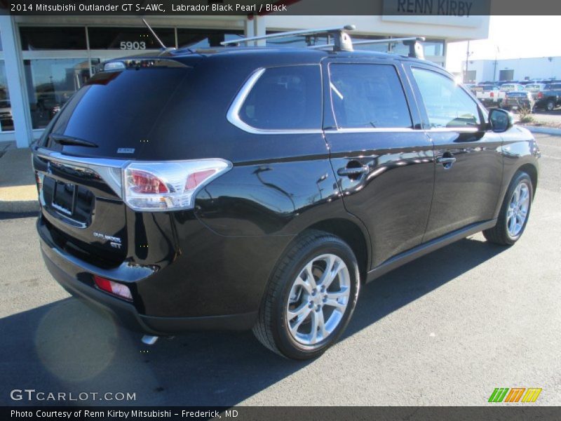 Labrador Black Pearl / Black 2014 Mitsubishi Outlander GT S-AWC