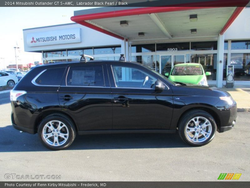 Labrador Black Pearl / Black 2014 Mitsubishi Outlander GT S-AWC