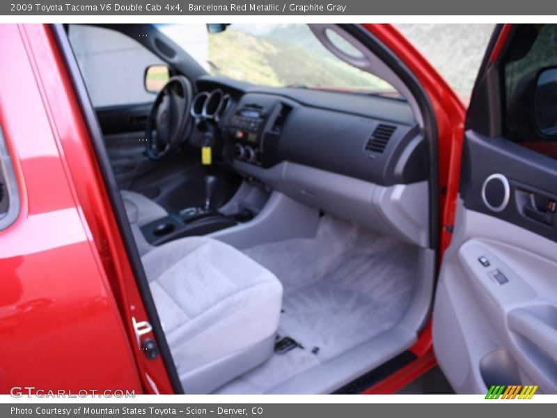 Barcelona Red Metallic / Graphite Gray 2009 Toyota Tacoma V6 Double Cab 4x4