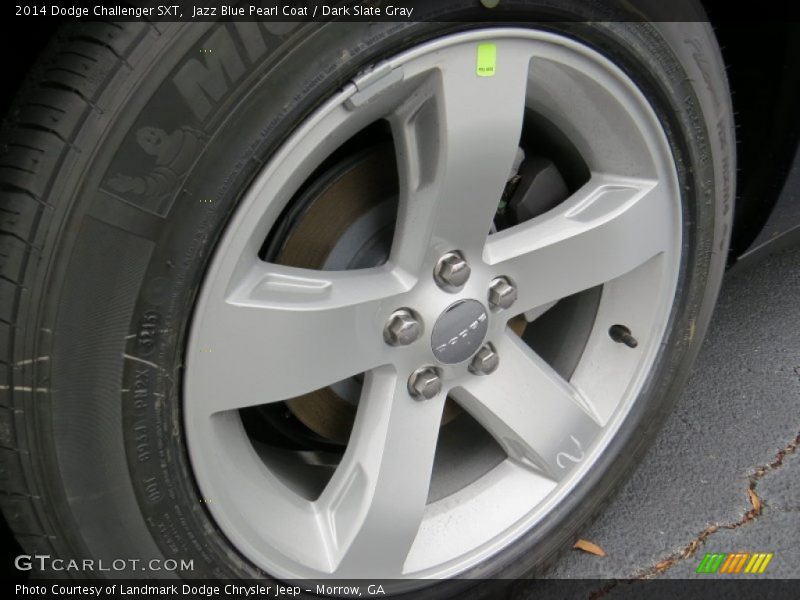 Jazz Blue Pearl Coat / Dark Slate Gray 2014 Dodge Challenger SXT