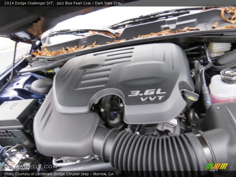 Jazz Blue Pearl Coat / Dark Slate Gray 2014 Dodge Challenger SXT