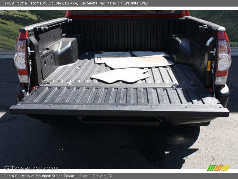 Barcelona Red Metallic / Graphite Gray 2009 Toyota Tacoma V6 Double Cab 4x4