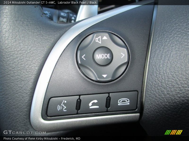 Labrador Black Pearl / Black 2014 Mitsubishi Outlander GT S-AWC
