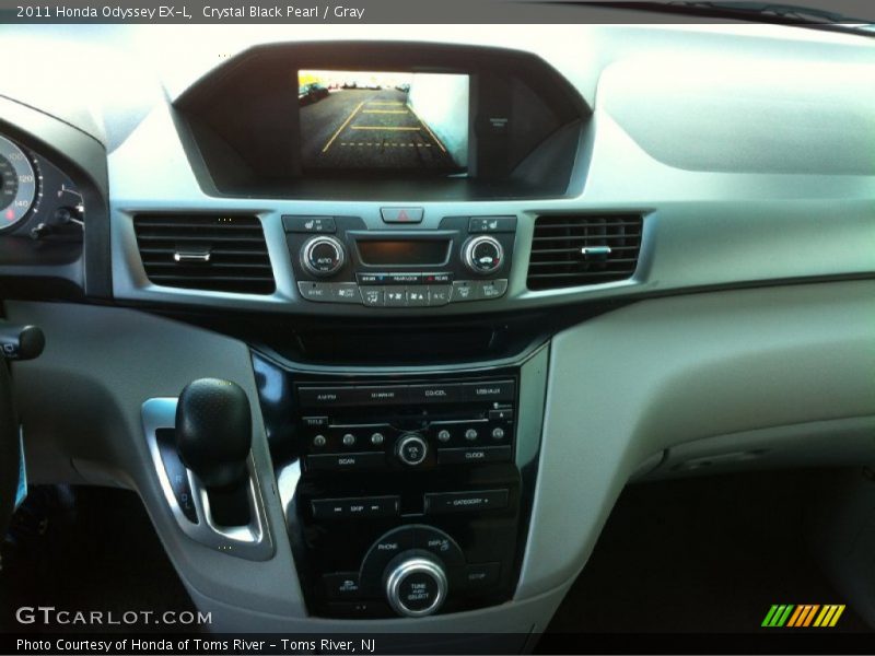 Crystal Black Pearl / Gray 2011 Honda Odyssey EX-L