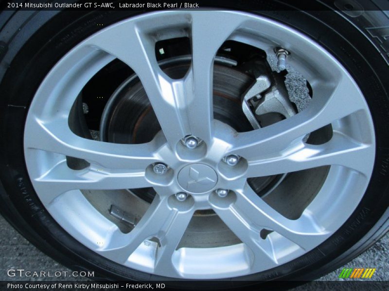 Labrador Black Pearl / Black 2014 Mitsubishi Outlander GT S-AWC