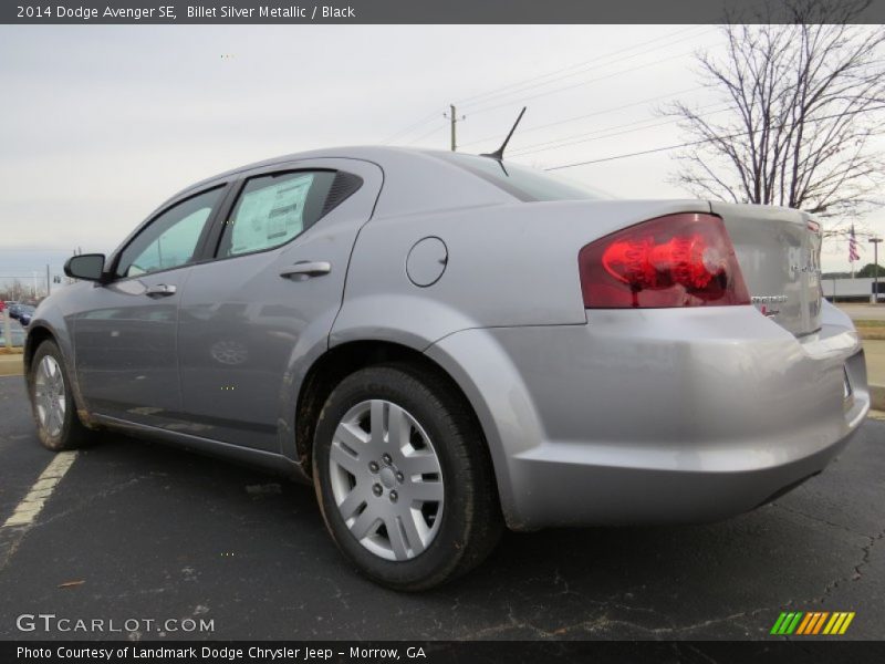 Billet Silver Metallic / Black 2014 Dodge Avenger SE