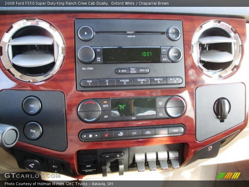 Controls of 2008 F350 Super Duty King Ranch Crew Cab Dually