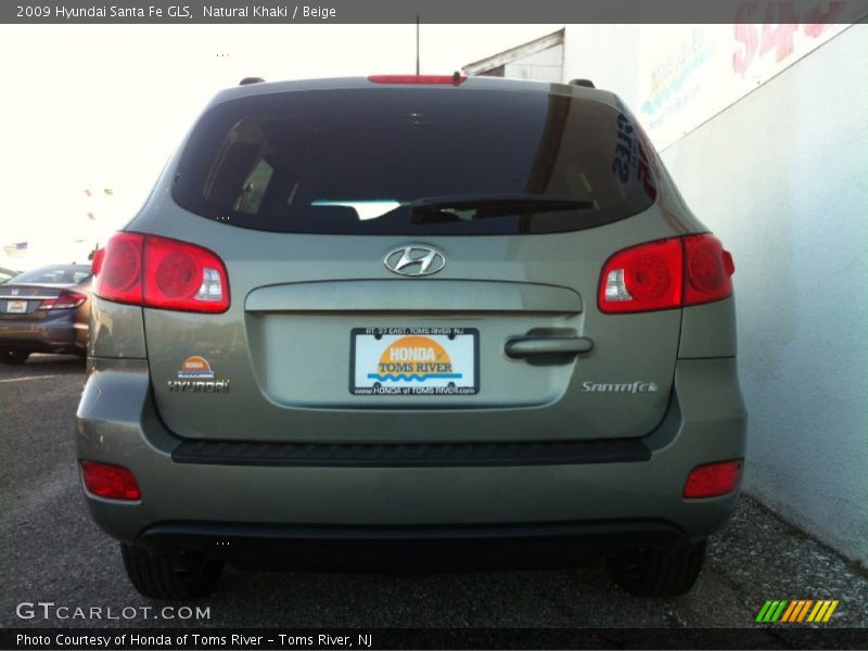 Natural Khaki / Beige 2009 Hyundai Santa Fe GLS