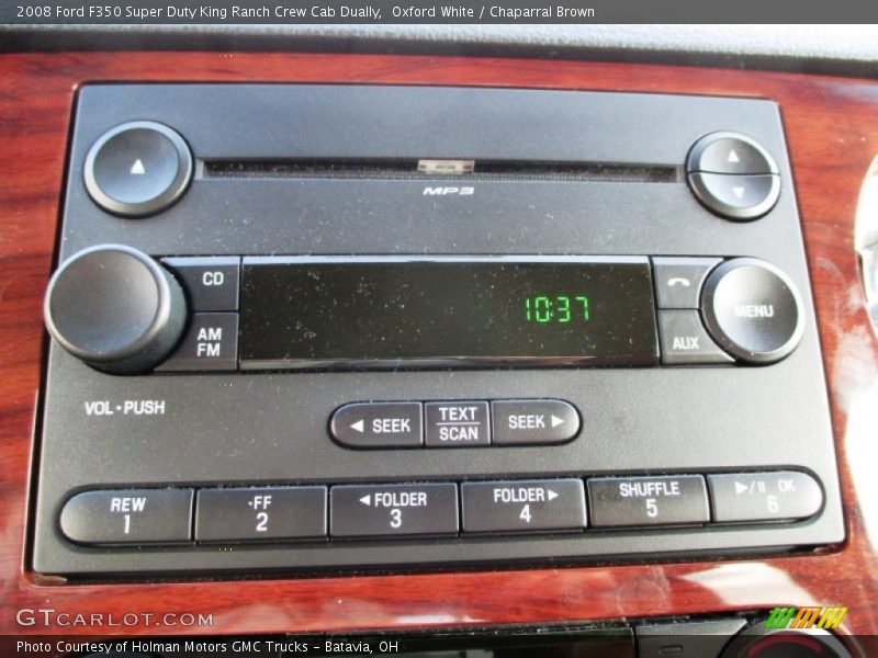 Audio System of 2008 F350 Super Duty King Ranch Crew Cab Dually