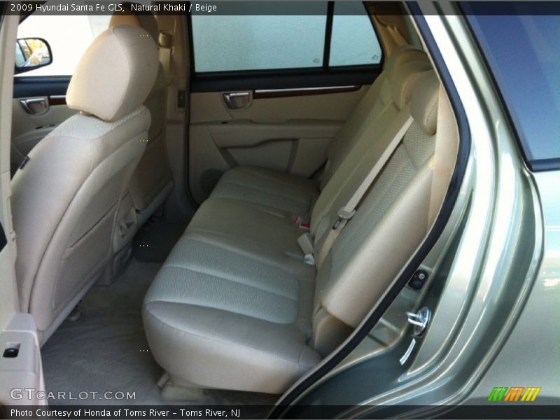 Natural Khaki / Beige 2009 Hyundai Santa Fe GLS