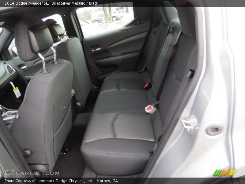 Billet Silver Metallic / Black 2014 Dodge Avenger SE