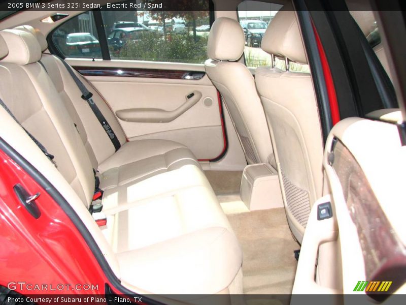 Electric Red / Sand 2005 BMW 3 Series 325i Sedan