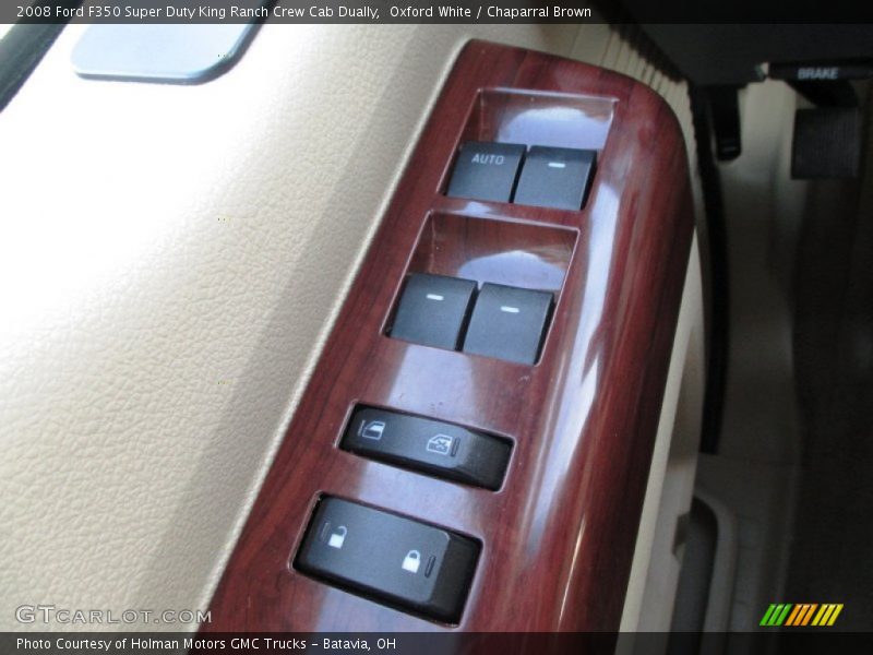 Oxford White / Chaparral Brown 2008 Ford F350 Super Duty King Ranch Crew Cab Dually