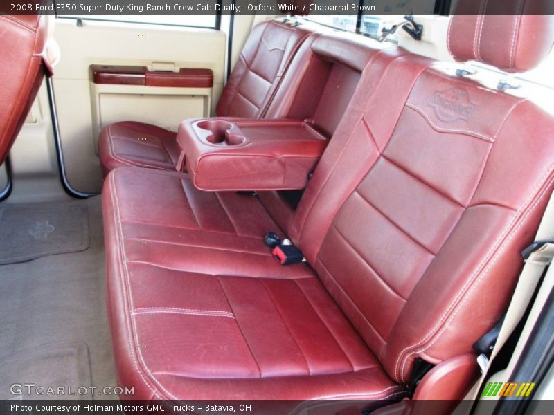 Rear Seat of 2008 F350 Super Duty King Ranch Crew Cab Dually