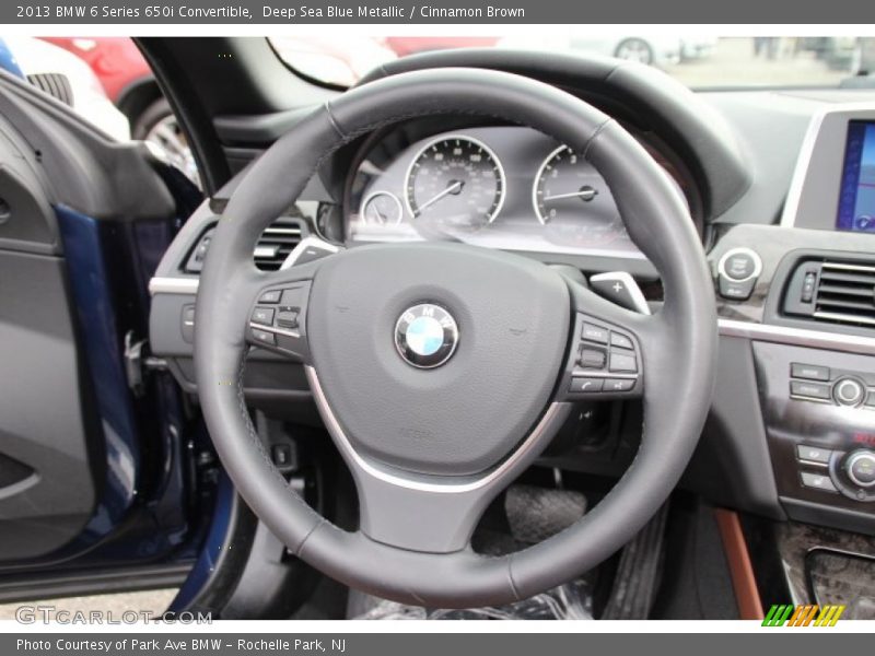  2013 6 Series 650i Convertible Steering Wheel