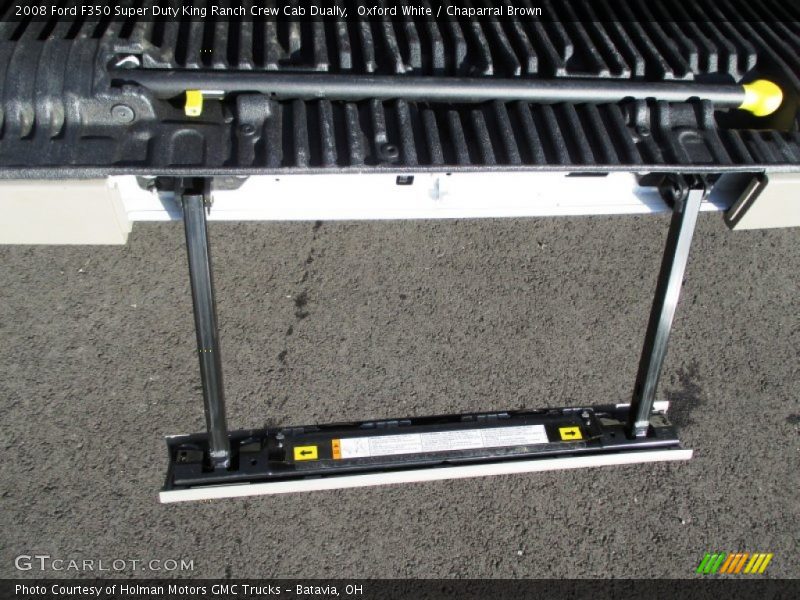 Oxford White / Chaparral Brown 2008 Ford F350 Super Duty King Ranch Crew Cab Dually