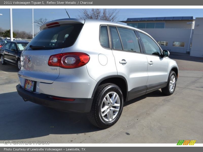 Reflex Silver Metallic / Charcoal 2011 Volkswagen Tiguan S